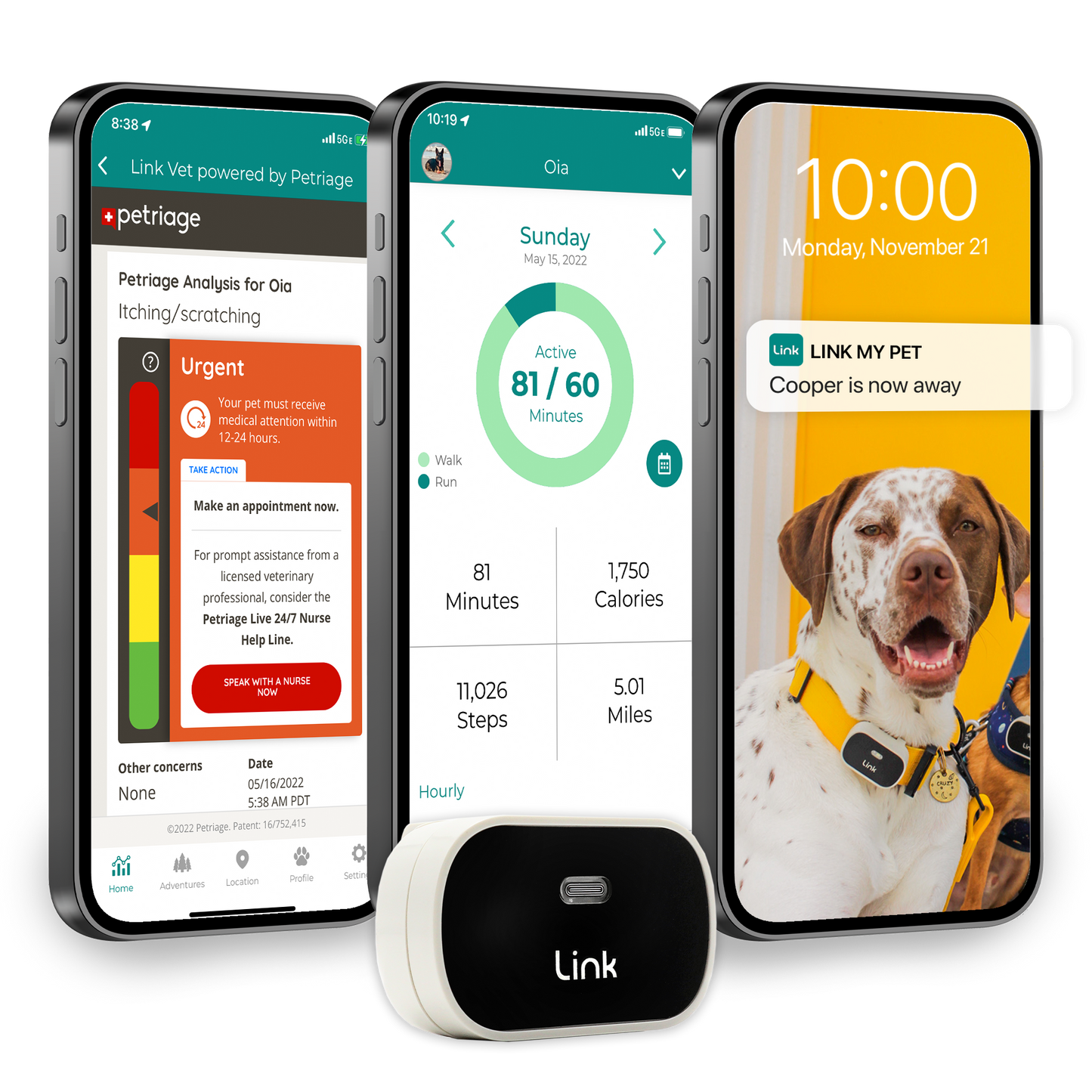 The Link Smart Pet Wearable