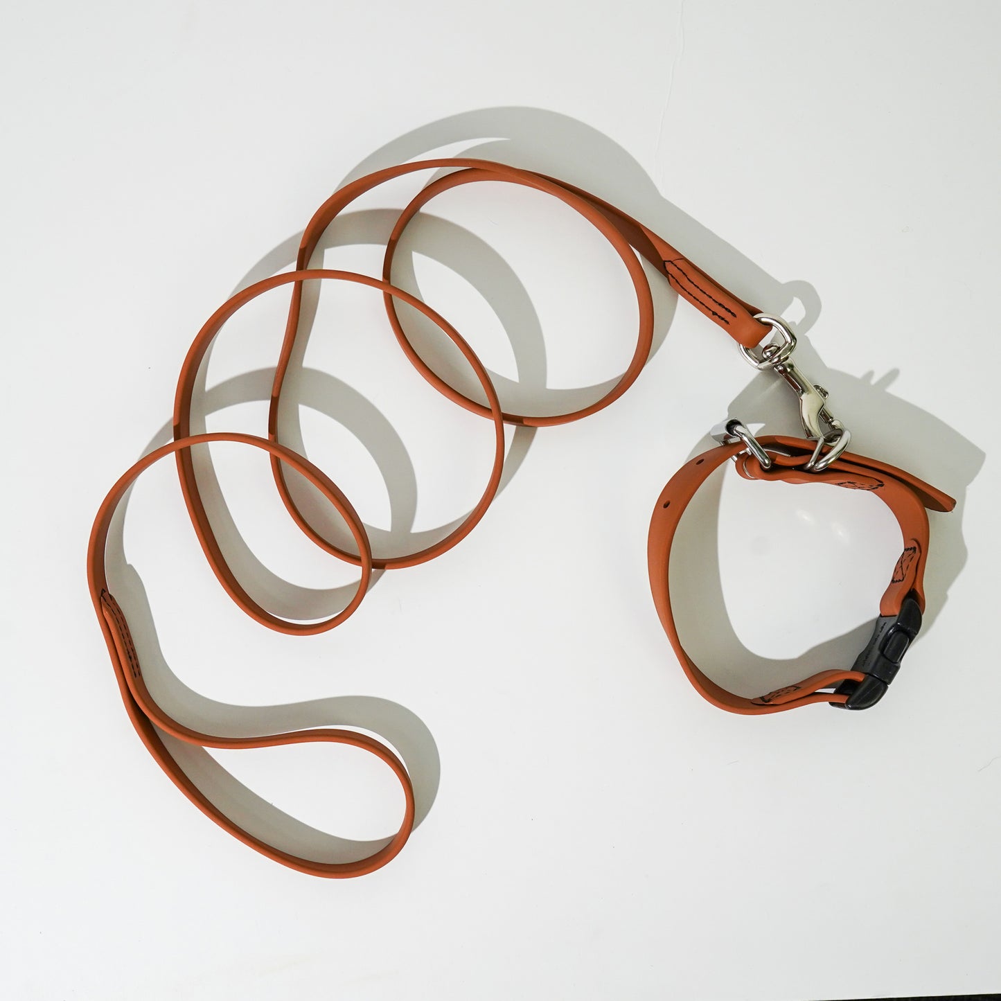 Link My Pet BioThane Collar & Leash Set