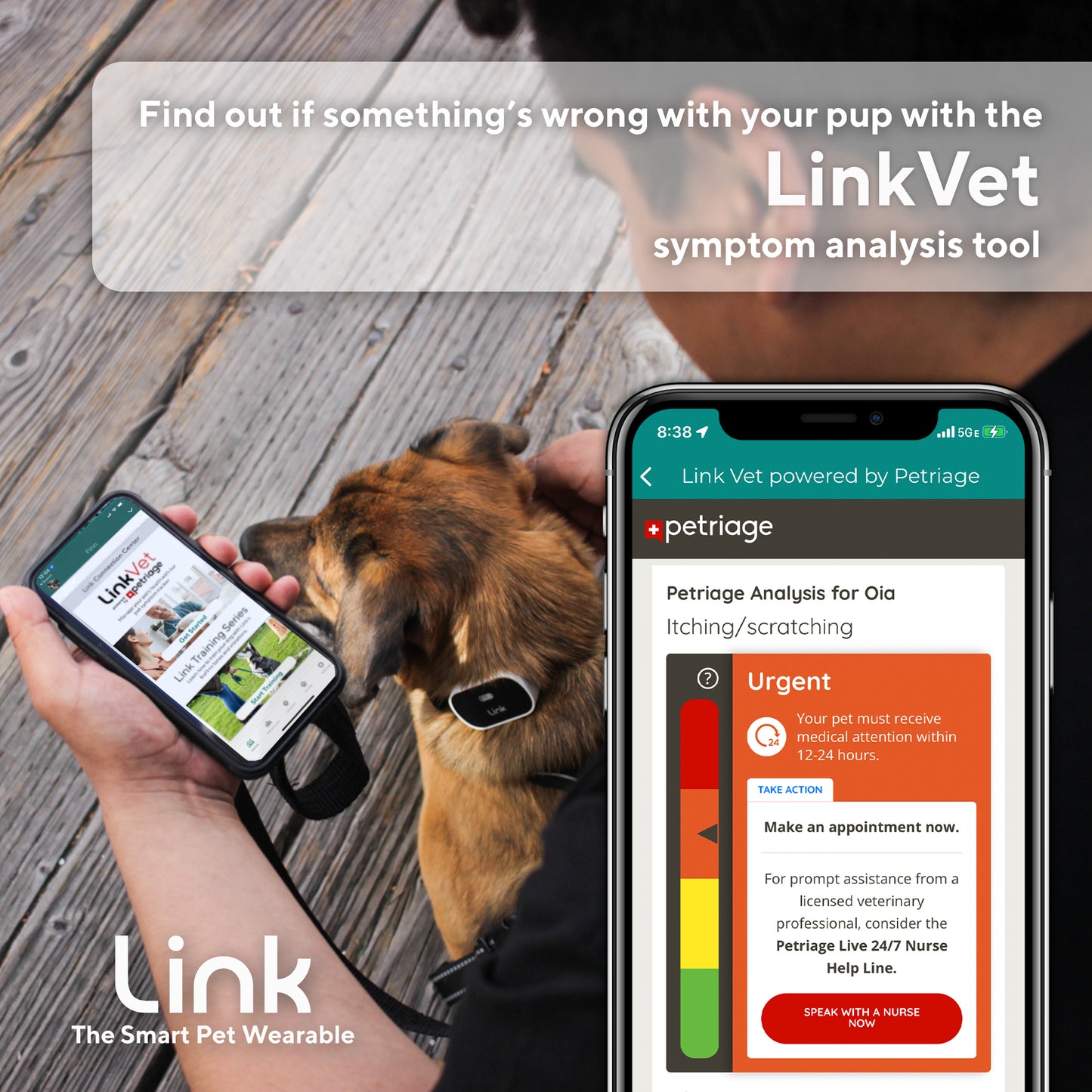 The Link My Pet Smart Wearable