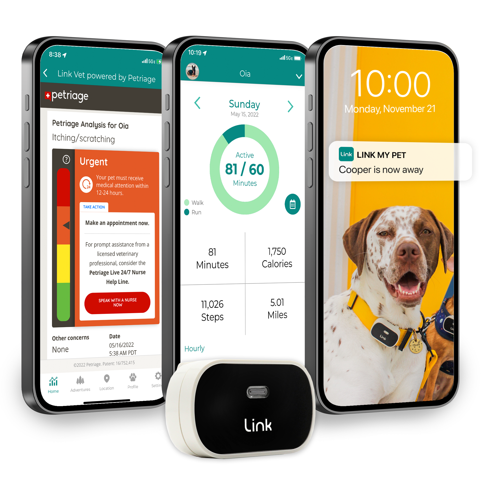 The Link Smart Pet Wearable