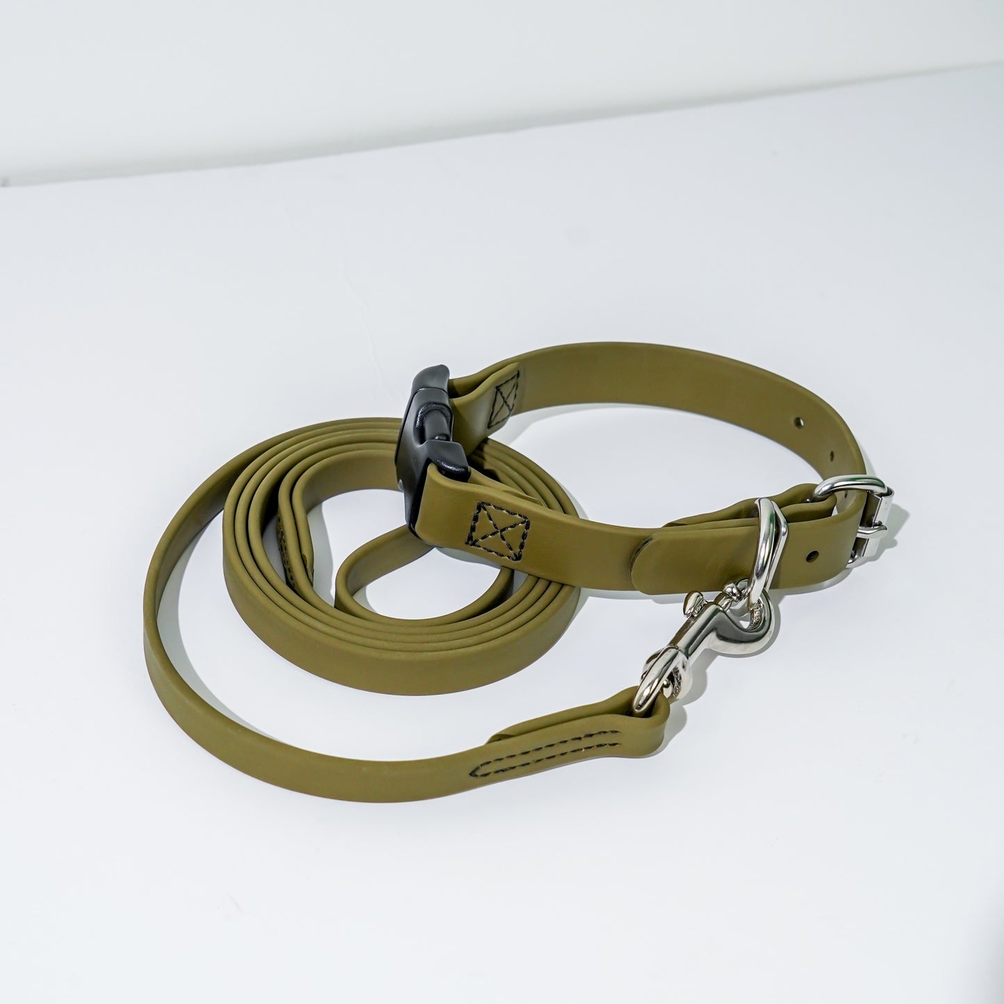 Link BioThane Collar & Leash Set