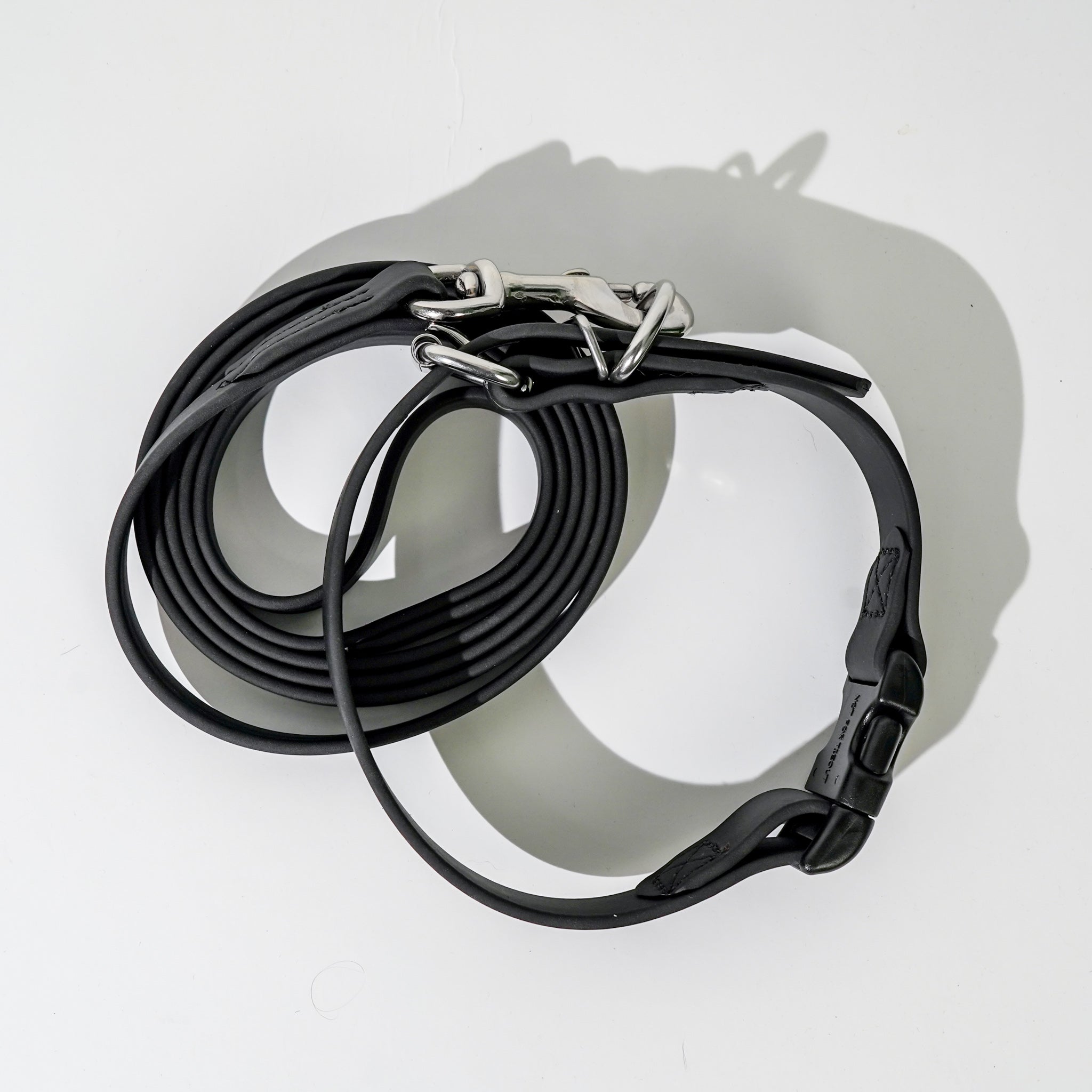 Link My Pet BioThane Collar & Leash Set