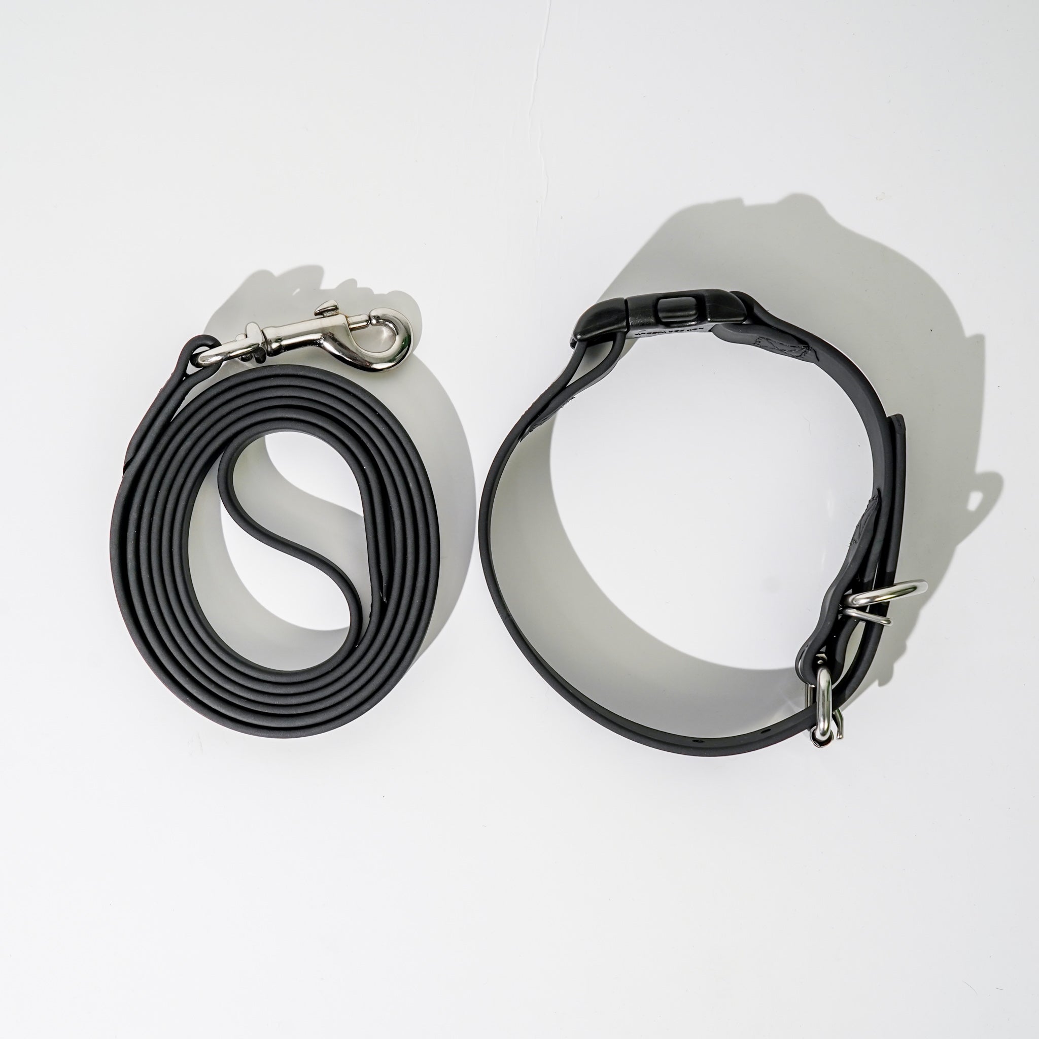 Link My Pet BioThane Collar & Leash Set